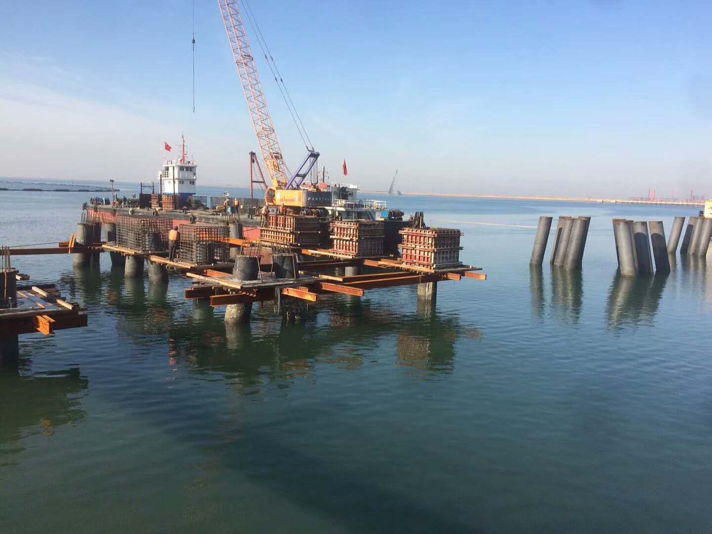 遼寧寶來(lái)石油化工集團(tuán)海航盤(pán)錦301#、304#、305#碼頭項(xiàng)目樁基